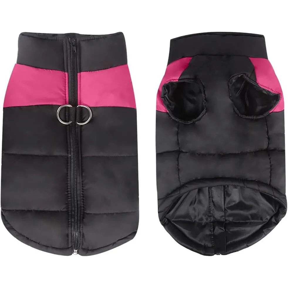 Waterproof Dog Coats Winter Warm Clothes Thick Padded Warm Pet Coats Padded Dog Jackets for Puppy Small Medium Large Dogs