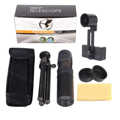 300x40 Monocular Powerful Binoculars Professional Long Range Telescope For Traveling Hunting Camping With High-Definition