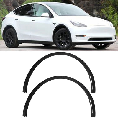 4PC Car Wheel Eyebrow Fender Mudguard Mud Flap Splash Guar For Tesla Model Y 1494185-00-B 1494161-00-B 1494186-00-B 1494162-00-B