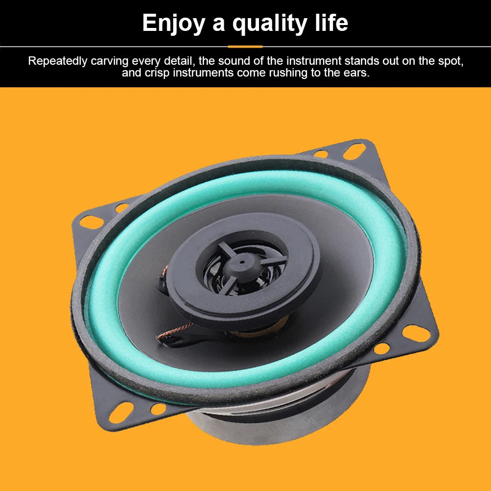 4/5/6.5-inch Car Speakers 100W/160W Max Universal HiFi Coaxial Subwoofer Car Audio Music Stereo Full Frequency Car Speakers