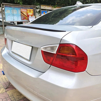 1.2m Car Rear Trunk Spoiler Lip Universal Roof Tail Wing Lip Fit For Benz Audi A3 BMW E90 E46 Car Racing Sedan Accessory