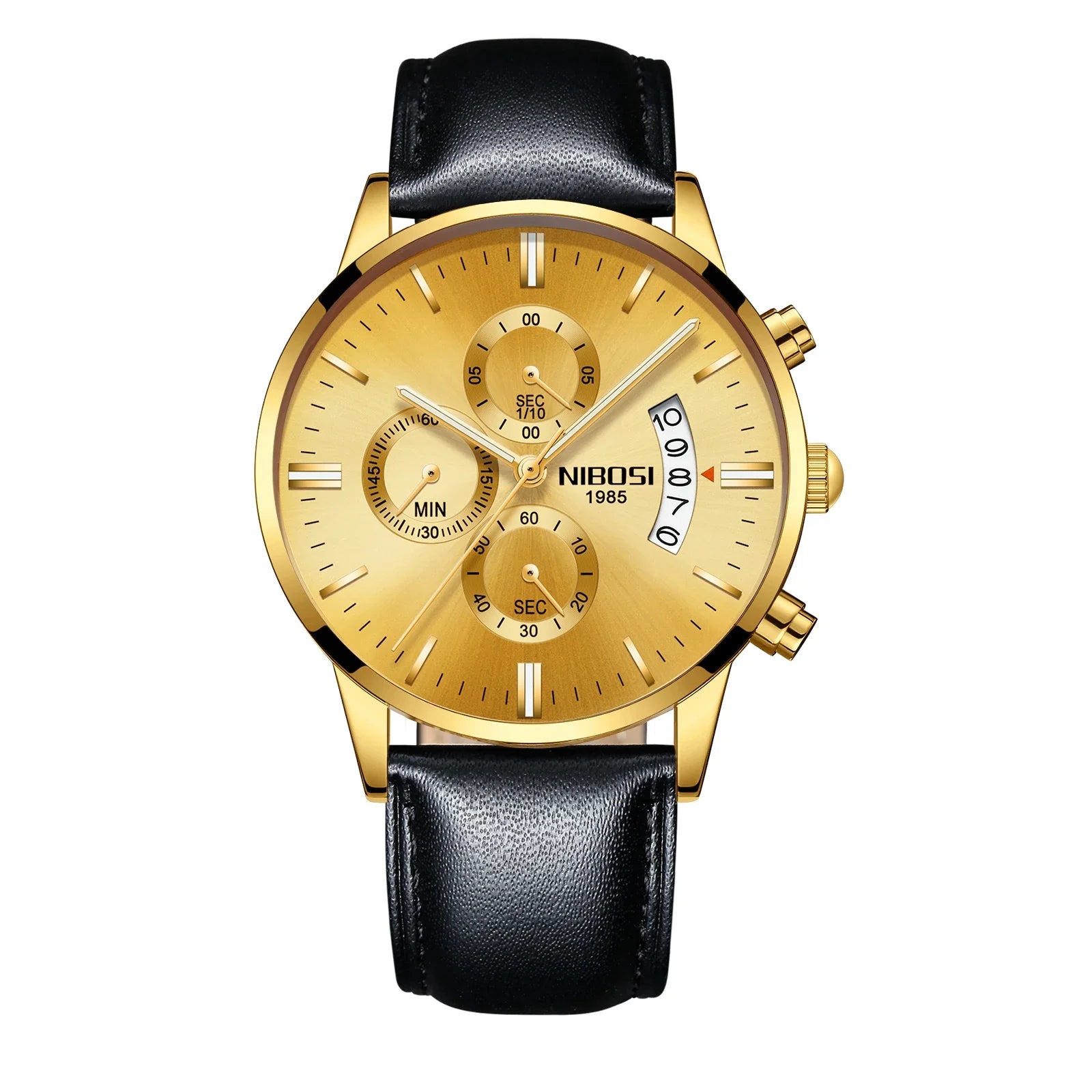 NIBOSI Relogio Masculino Men Watches Luxury Famous Top Brand Men's Fashion Casual Dress Watch Military Quartz Wristwatches Saat