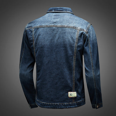 Fashion Street Trend Casual Slim Fit Denim Top