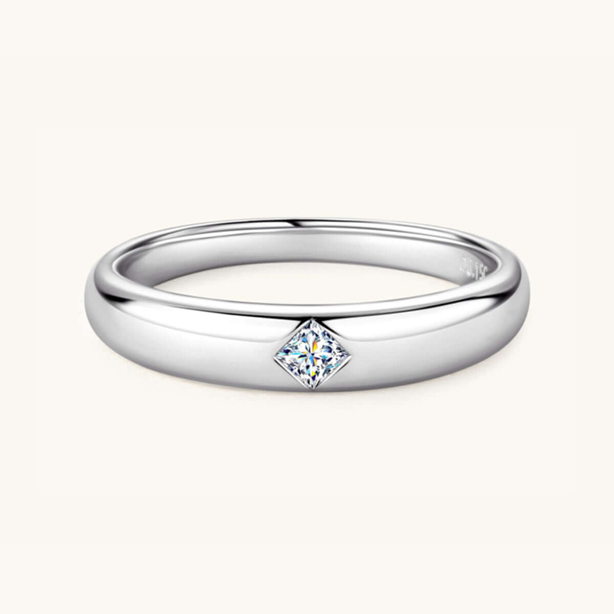 3.6 Carat Moissanite 925 Sterling Silver Ring