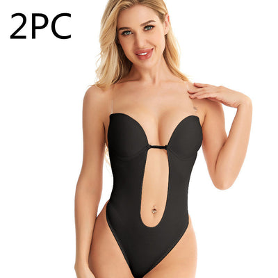 One-piece Underwear Bra Tube Top Tube Top Big Breasts Show Small Artifact Bra