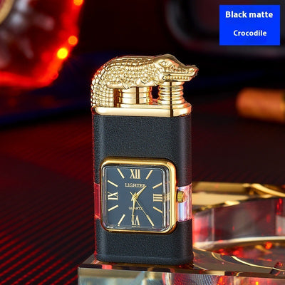 Relief Three-dimensional Pattern Double Fire Lighter Multifunctional