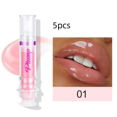 New Tube Lip Rich Lip Color Slightly Spicy Lip Honey Lip Glass Mirror Face Lip Mirror Liquid Lipstick - HJG