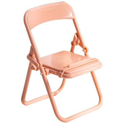 Creative Folding Small Chair Phone Holde