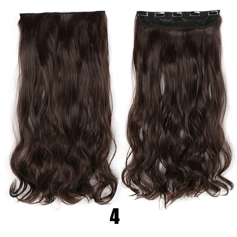 Women's Big Wavy Long Curly Hair Extensions Are Naturally Fluffy And No Trace