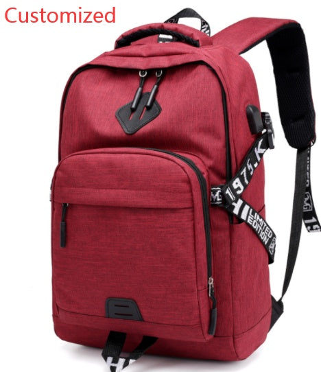 Laptop Backpack USB Charge Backpacks - HJG