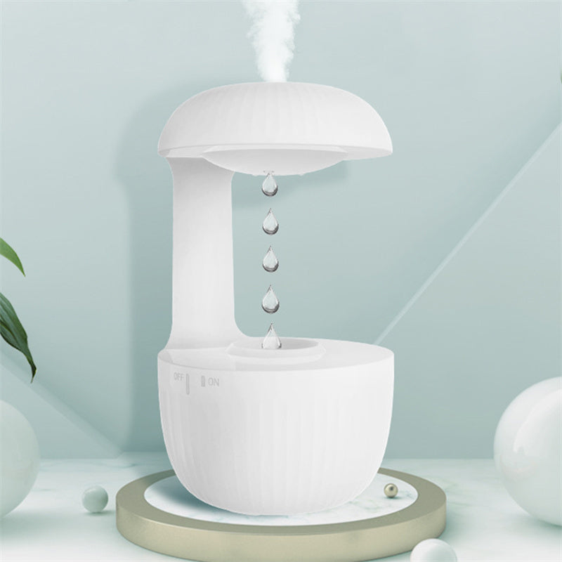 Anti-gravity Air Humidifier Mute Countercurrent Humidifier Levitating Water Drops Cool Mist Maker Fogger Relieve Fatigue - HJG