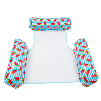 Swimming Pool Hanging Net Inflatable Floating Row Foldable Striped