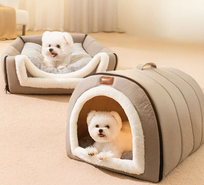 Autumn And Winter Dog Plain Quilted Portable Nest Cat Nest Small And Medium-sized Dogs