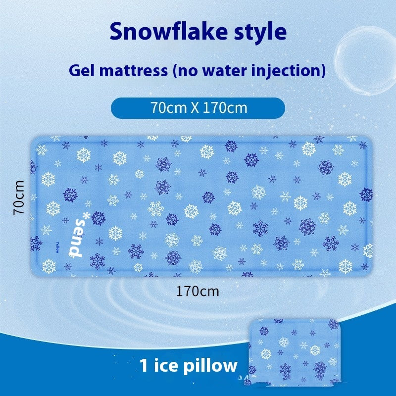 Gel Ice Pad Mattress Cooling Single PVC Cushion - HJG