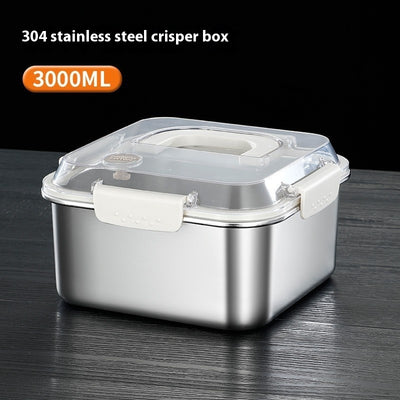 Stainless Steel Lunch Box with Handle