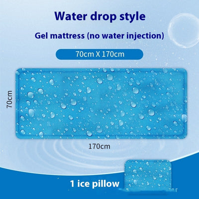 Gel Ice Pad Mattress Cooling Single PVC Cushion - HJG