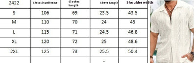 Men's Solid Color Lace Hollow Out See Through Casual Shirt