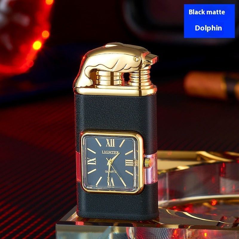 Relief Three-dimensional Pattern Double Fire Lighter Multifunctional