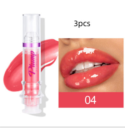 New Tube Lip Rich Lip Color Slightly Spicy Lip Honey Lip Glass Mirror Face Lip Mirror Liquid Lipstick - HJG