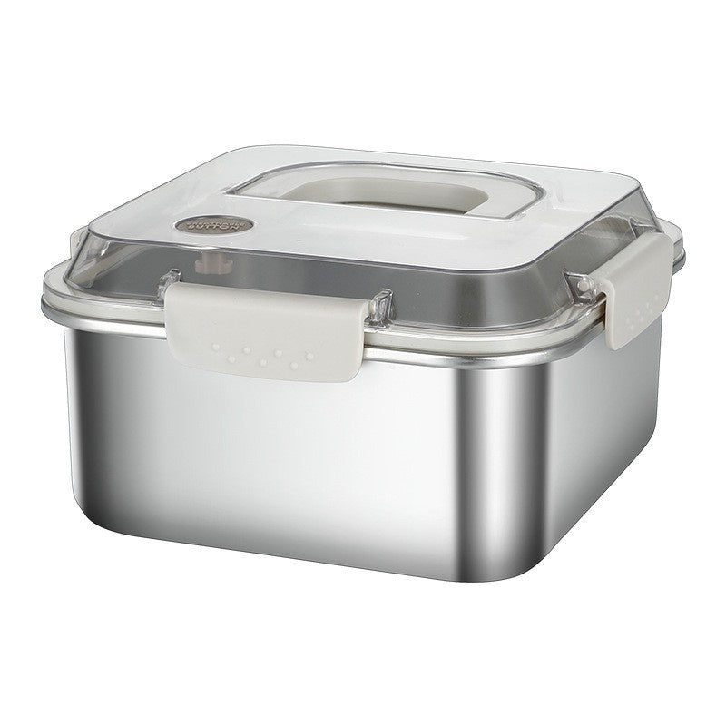 Stainless Steel Lunch Box with Handle