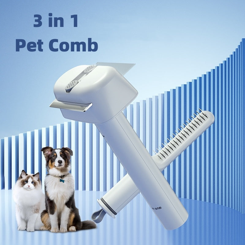 3in1 Pets Hair Unknotting Comb Hair Device Cat Pet Products - HJG