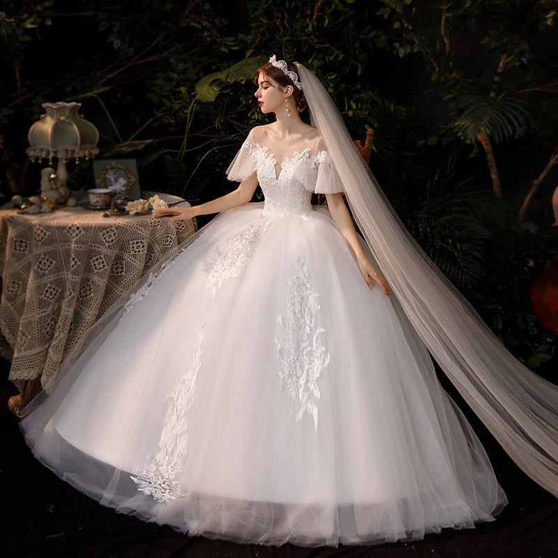 Simple Temperament Sen Series Dream Wedding Dress