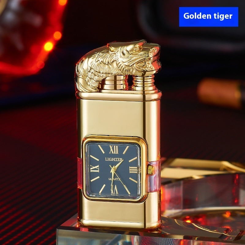 Relief Three-dimensional Pattern Double Fire Lighter Multifunctional