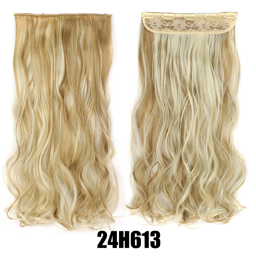 Women's Big Wavy Long Curly Hair Extensions Are Naturally Fluffy And No Trace